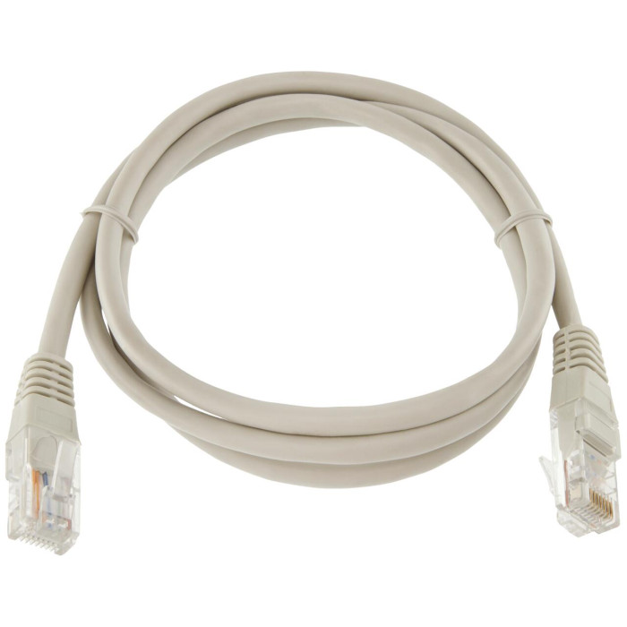 Патч-корд литий UTP RJ45 кат. 5Е 1.5 м (серый)