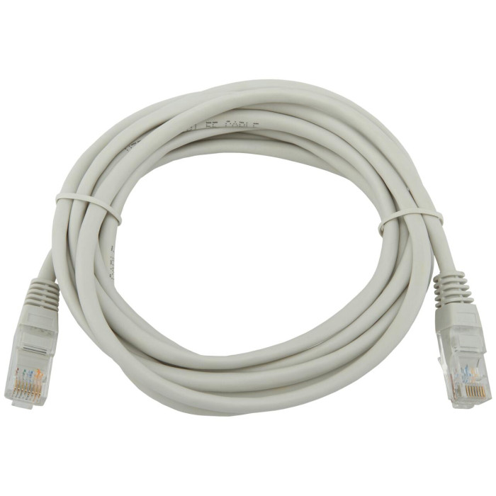 Патч-корд литий UTP RJ45 кат. 5Е 3 м (серый)
