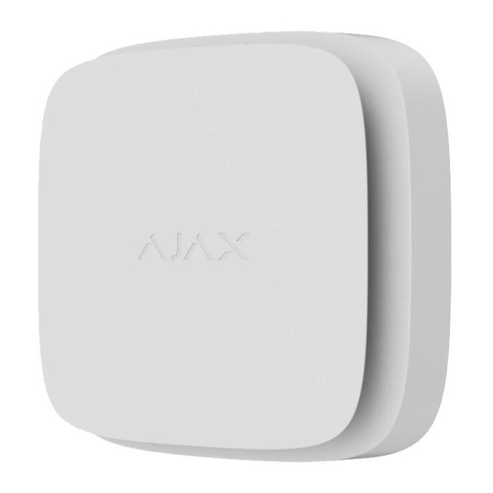Бездротовий пожежний датчик тепла, диму та чадного газу AJAX FireProtect 2 RB (Heat/Smoke/CO) white