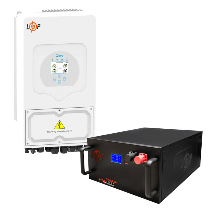 Комплект резервного живлення LogicPower 8000W + літієва (LiFePO4) батарея 11776Wh
