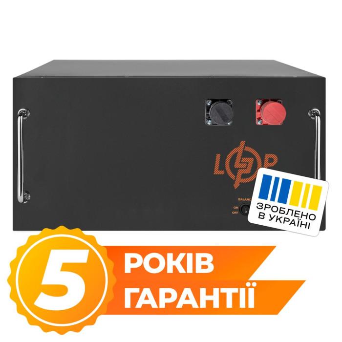 Акумулятор LP LiFePO4 51,2V-150 Ah (7680 Wh) (BMS JK 150 А/100 А) RM BL