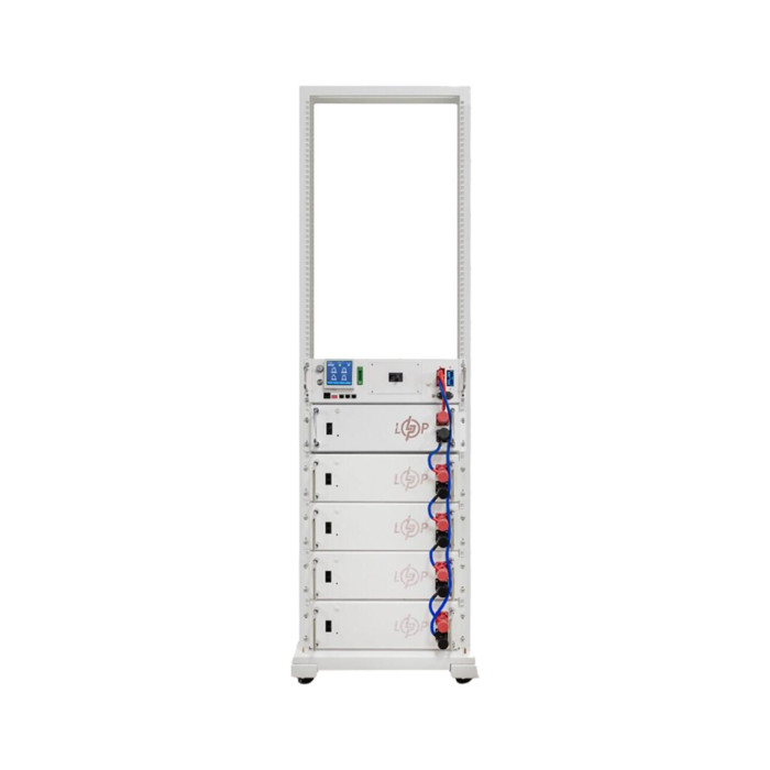 Акумулятор LP LiFePO4 Battery HVM 256V 50Ah (12800Wh) BMS 125А AB Lrack white