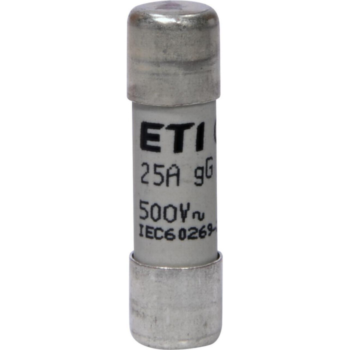 Запобіжник ETI CH10x38 gG 25A 500V (2651021)