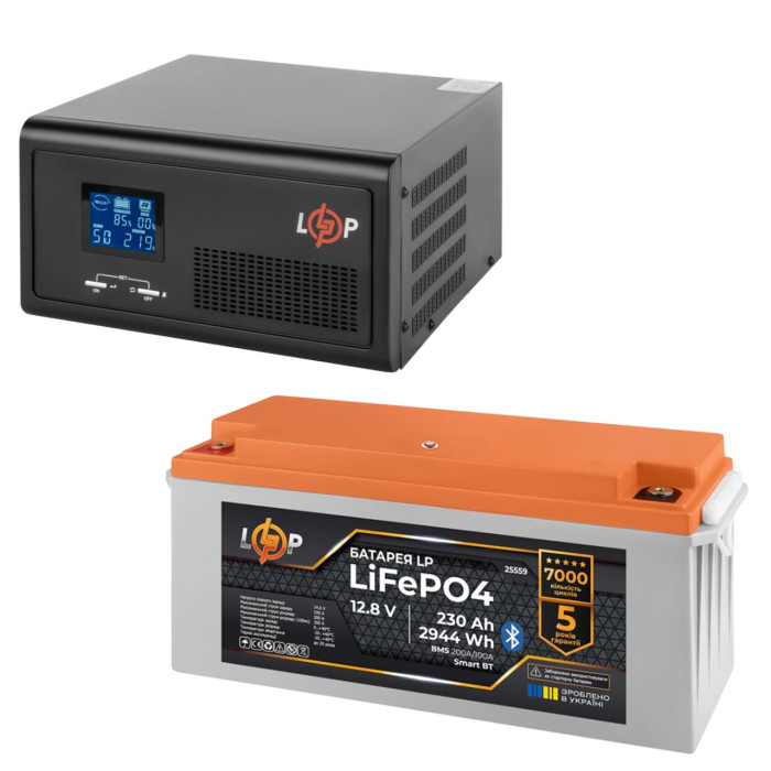 КРЖ LogicPower B430 + літієва (LiFePO4) батарея 2944 Ватт (19406+25559 230 Ah)