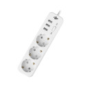 Мережевий фільтр PREMIUM LP-X3 USB 2 м White (2200 Вт)