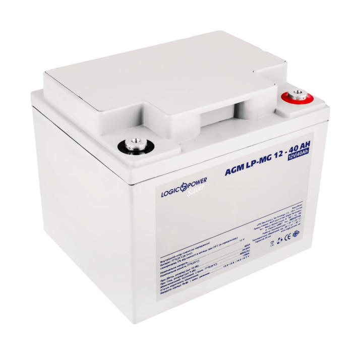 Акумулятор мультигелевий LP-MG 12V - 40 Ah Silver