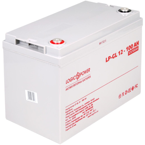 Акумулятор гелевий LP-GL 12V - 100 Ah Silver
