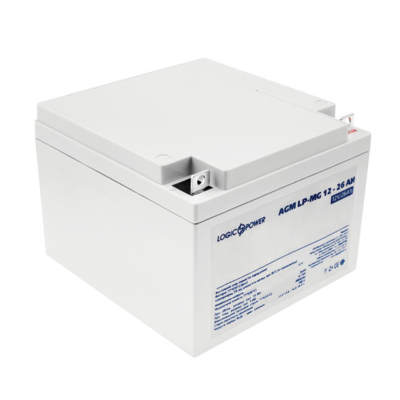 Акумулятор мультигелевий LP-MG 12V - 26 Ah Silver