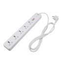 Мережевий фільтр (подовжувач) LP (5x230V-2500W, 1xUSB-38W/PD/QC3.0, 1xType-C 20W, 1xUSB 18W)