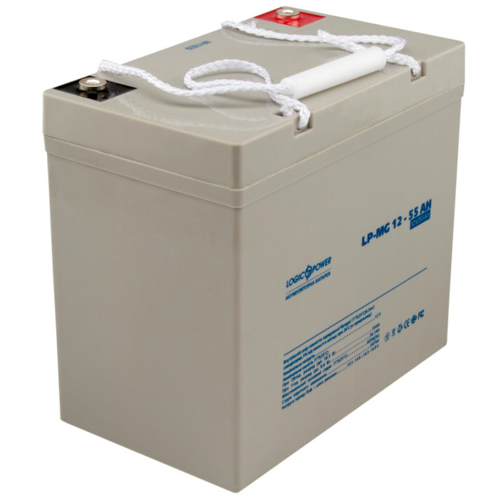 Акумулятор мультигелевий LP-MG 12V - 55 Ah Silver