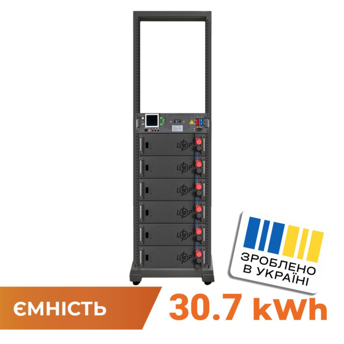Акумулятор LP LiFePO4 Battery HVM 307,2V 100Ah (30720 Wh) BMS 125А AB Lrack black