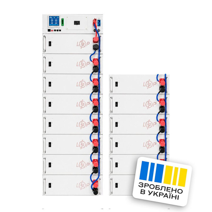 Акумулятор LP LiFePO4 Battery HVM 716,8V 100Ah (71680 Wh) BMS 160А P AB Lrack white