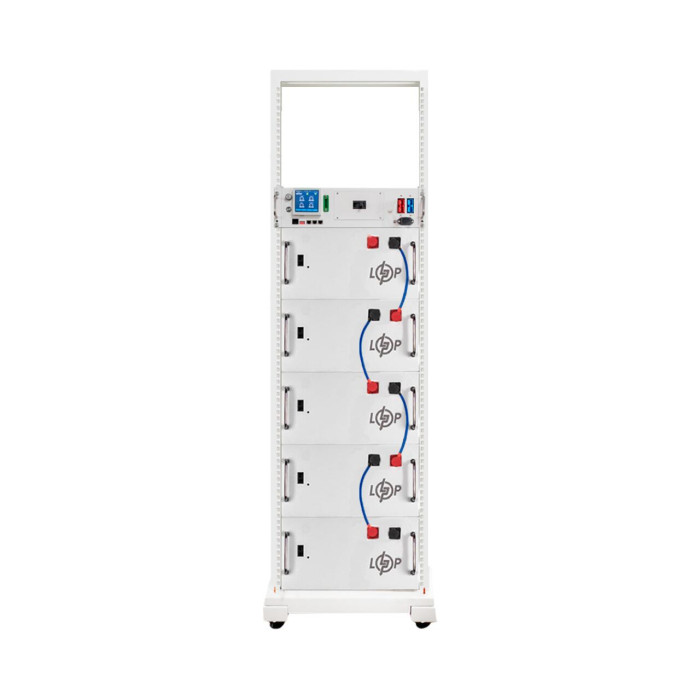 Акумулятор LP LiFePO4 Battery HVM 256V 150Ah (38400 Wh) BMS 125А AB Lrack white