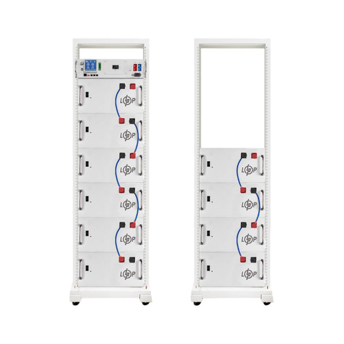 Акумулятор LP LiFePO4 Battery HVM 512V 150Ah (76800 Wh) BMS 125А AB Lrack white