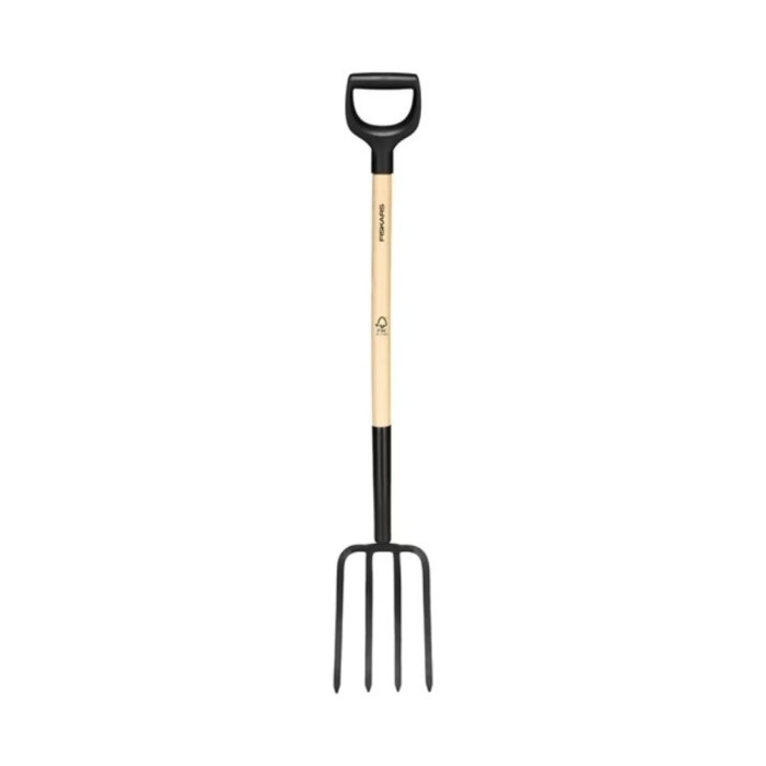 Вила садові з дерев'яною ручкою Fiskars-Solid™-1070676