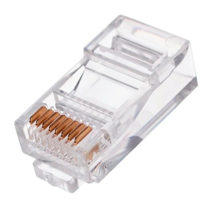 для UTP кручена пара Yli Electronic Конектор RJ-45 (упаковка 100 шт)