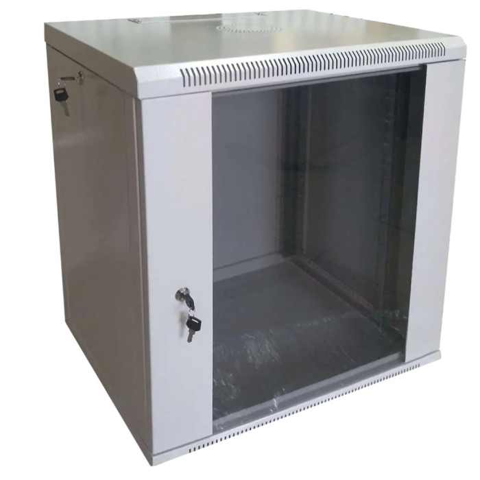 Шафа коммутаційна настінна 12U 600x450 розбірна WMNC-12U-FLAT Hypernet