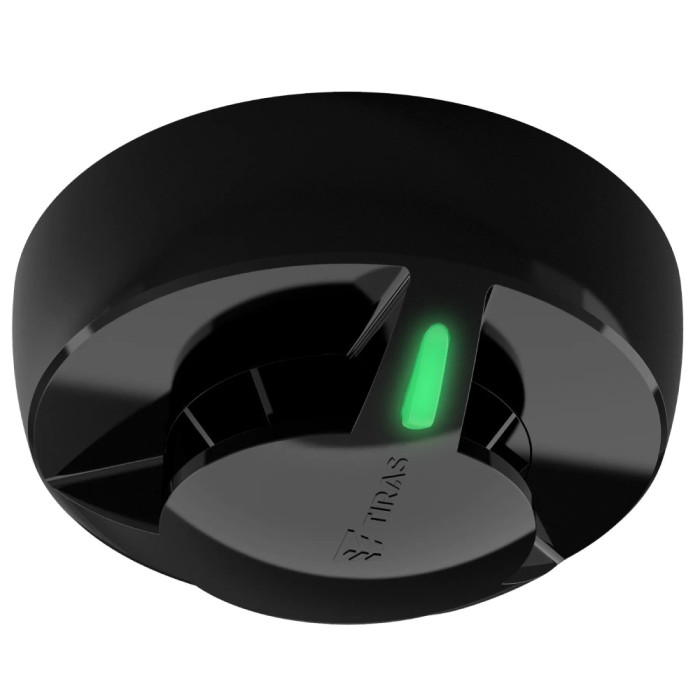 Тепловий неадресний пожежний сповіщувач Tiras DETECTO HT10 (black)