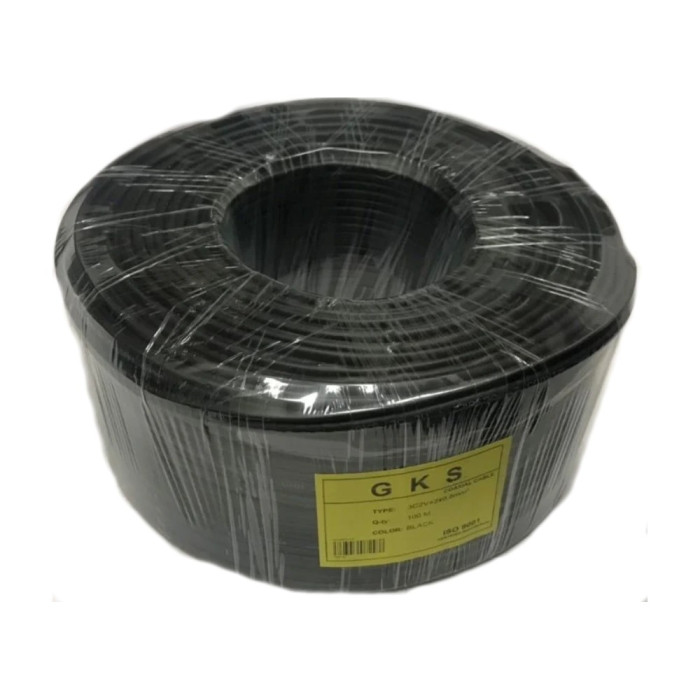 Кабель для відеоспостереження GKS 3C2V+2x0.5 100м