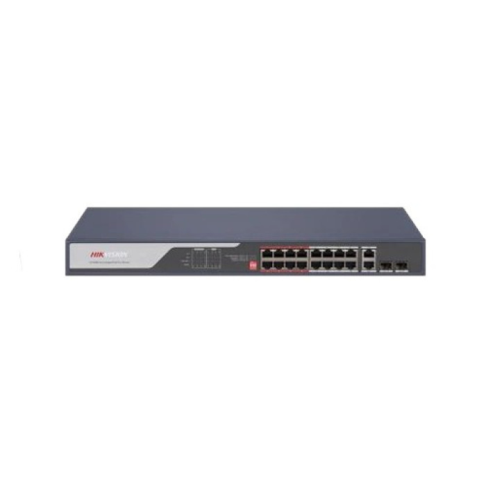 100 Мбіт Poe комутатор Hikvision DS-3E0318P-E(C)