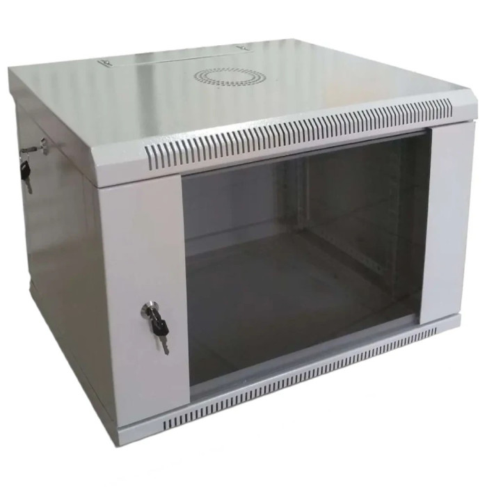 Шафа коммутаційна настінна 6U 600x450 розбірна Hypernet WMNC-6U-FLAT