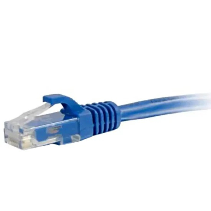 Патч-корд литий синій UTP, RJ45 0.5m, кат. 5Е Dtech PC-UTP-05M-BL