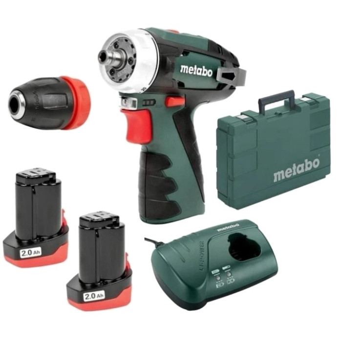 Акумуляторний дриль-шурупокрут Metabo PowerMaxx BS Quick Basic (600156500)