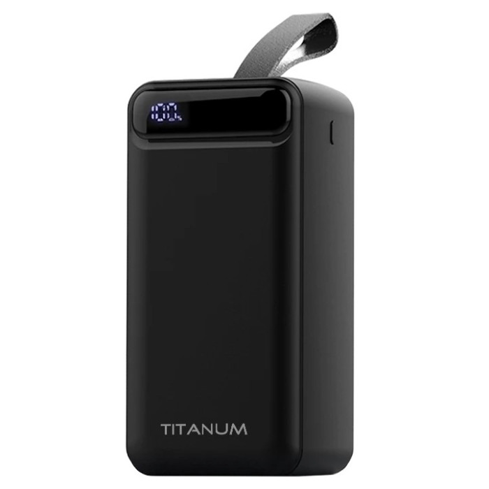 Повербанк VIDEX TITANUM 741 Black 50000mAh