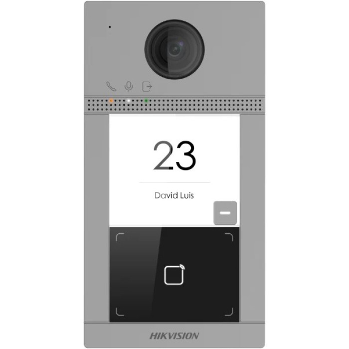2 Мп IP на одного абонента з ІЧ підсвічуванням та Wi-Fi Hikvision DS-KV8113-WME1(B)/Flush