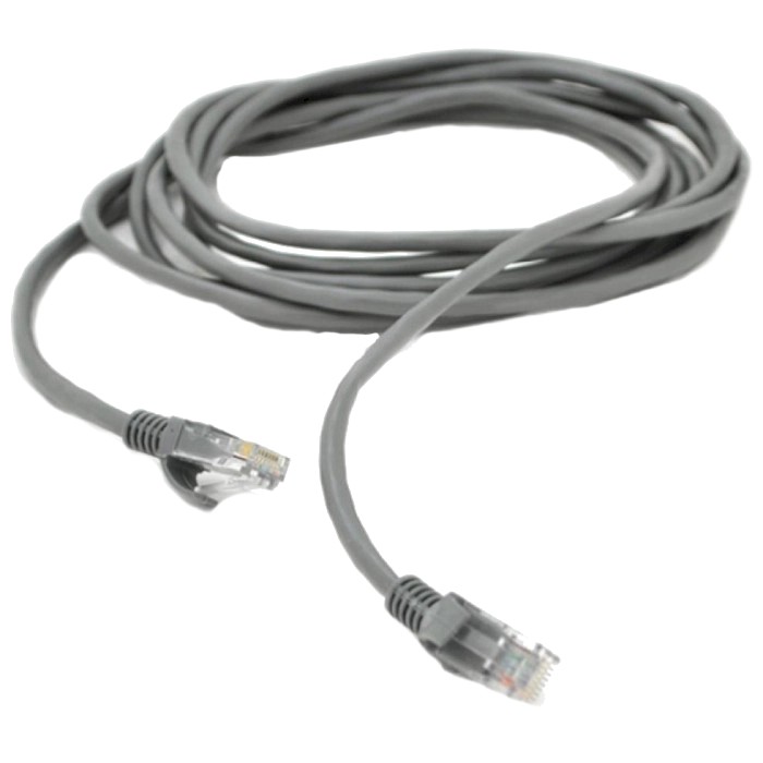литий, UTP, RJ45, Cat.5e, 1m, сірий, Cu (мідь) Q500(PCR-CU/1G) Патч-корд RITAR