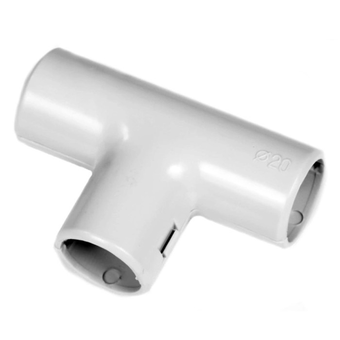 гладка трійник складений IP40 Ø20 (37-20002-020) Courbi Труба (37-20002-020)