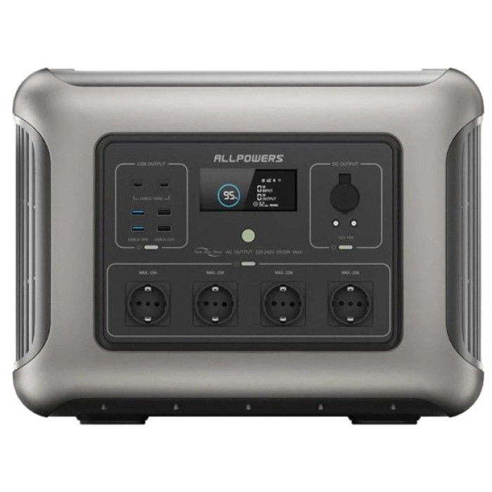 Портативна зарядна станція ALLPOWERS R2500 2016 Вт·г LiFePO4 2500 Вт