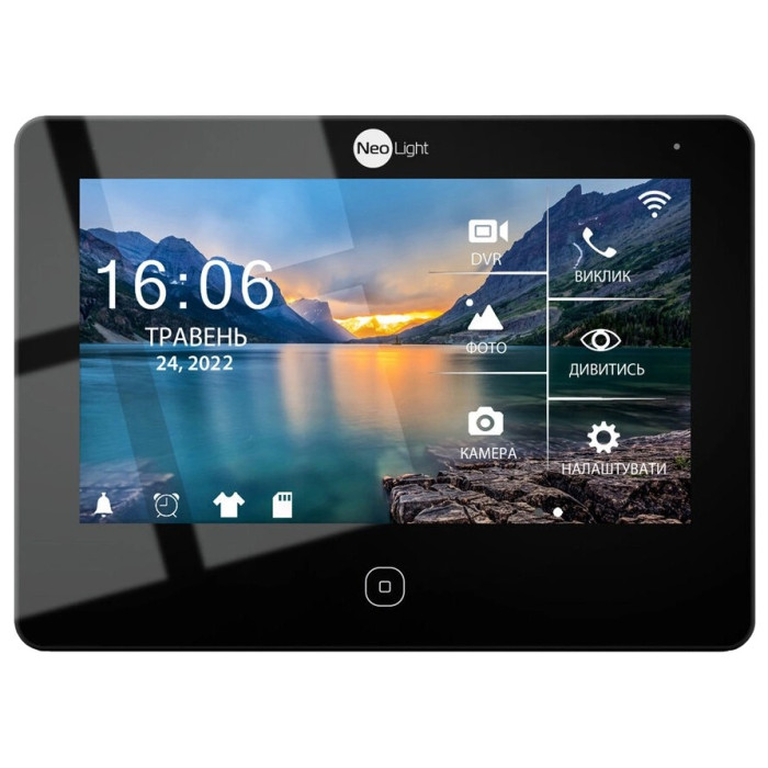 Відеодомофон NeoLight ALPHA HD WF Black