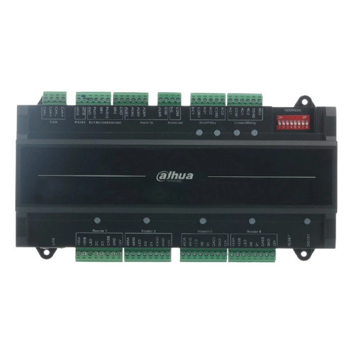 Slave контролер для 2-x дверей (двобічний) Dahua DHI-ASC2102B-T