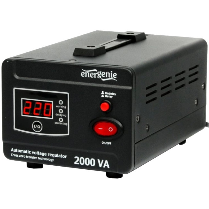 Автоматичний регулятор EnerGenie EG-AVR-D2000-01 2000ВА