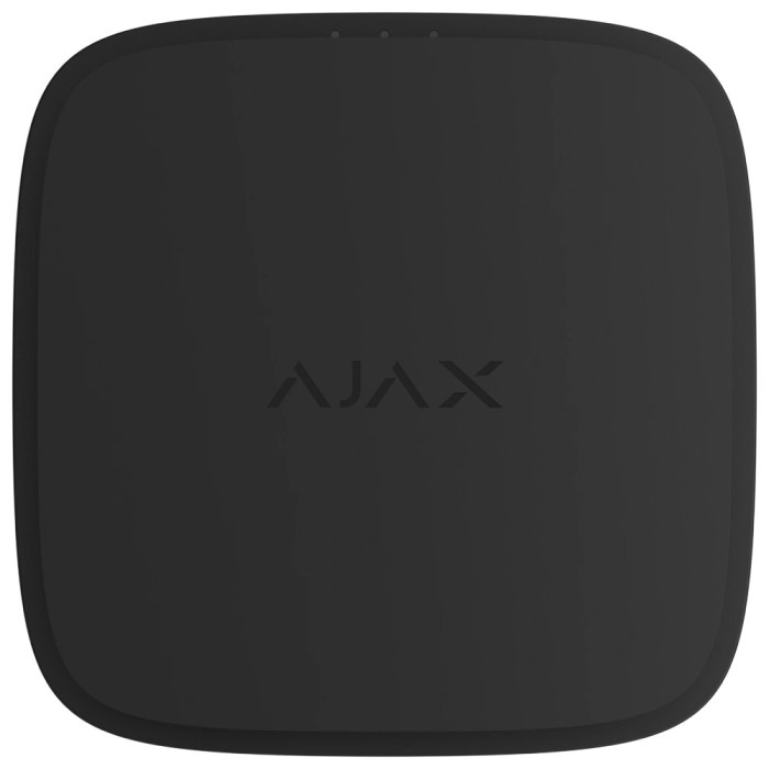 Сповіщувач Ajax EN54 FireProtect (Heat/Sounder) black пожежний тепловий зі