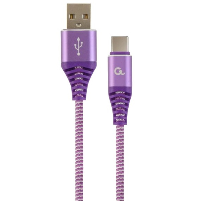 Кабель Cablexpert CC-USB2B-AMCM-2M-PW USB A - USB C 2м