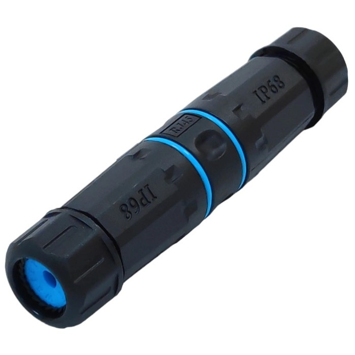 Водонепроникний з'єднувач IP68 кат. 6 Kingda RJ45-RJ45 STP