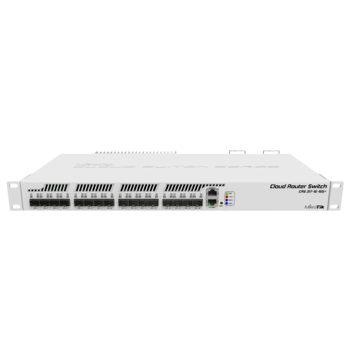 Комутатор 16 портів керований MikroTik CRS317-1G-16S+RM SFP+