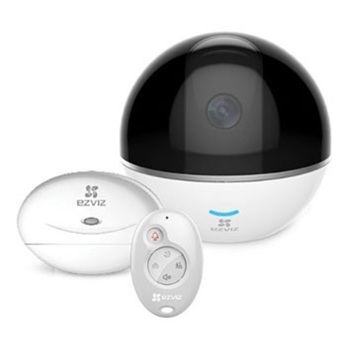 Комплект (2Мп багатофункціональна PT камера EZVIZ + Hub + брелок) Ezviz CS-CV248 (C6T with RF)