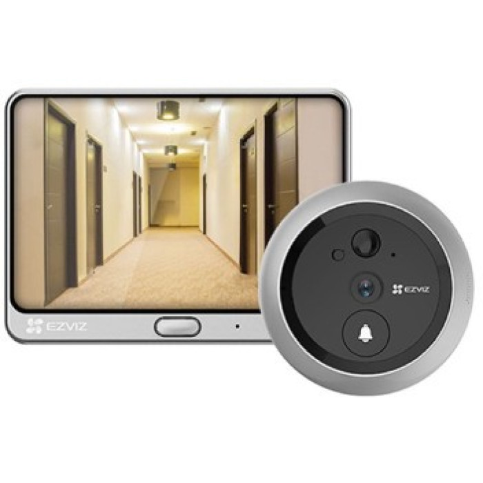 Ezviz Wi-Fi дверне вічко, дзвінок і домофон 3 в 1 Ezviz CS-DP1C (A0-4A1WPFBSR)
