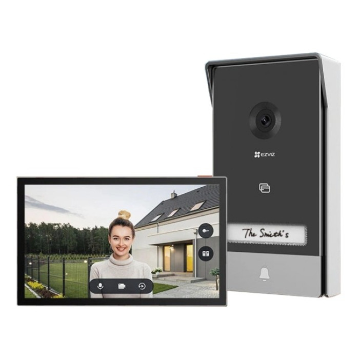 Комплект відеодомофону Ezviz Ezviz CS-HP7 (3MP) 2K Wi-Fi Smart RFID
