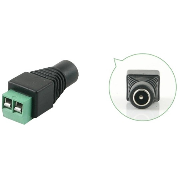 Роз'єм Мама Voltronic DC-F (D 5,5x2,1мм) з клемами під кабель
