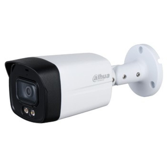 5мп HDCVI Dahua з підсвічуванням і мікрофоном Dahua DH-HAC-HFW1509TLMP-A-LED (2.8мм)