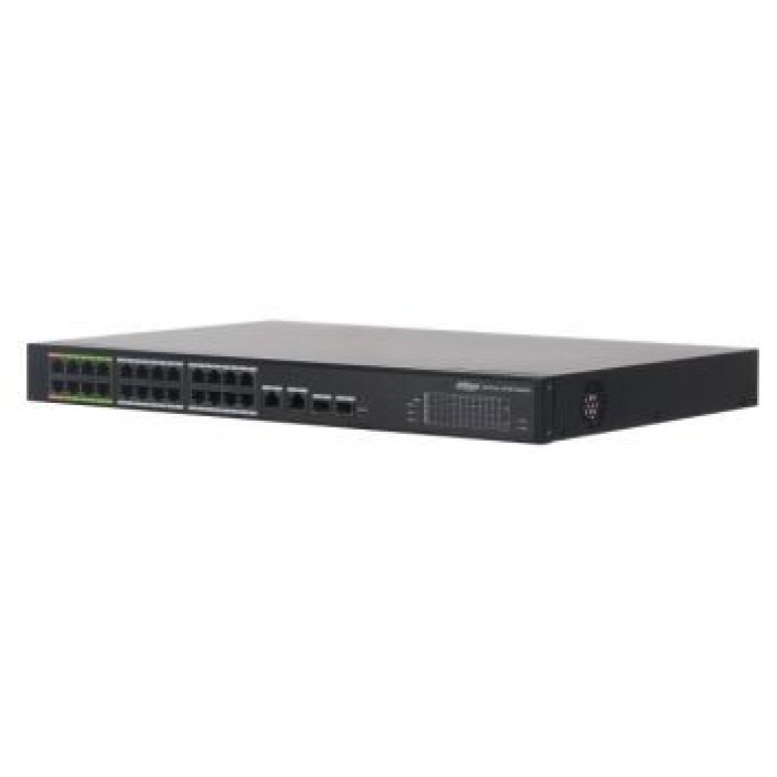 24-портовий керований PoE комутатор c 8 портами ePoE Dahua DH-LR2226-24ET-360