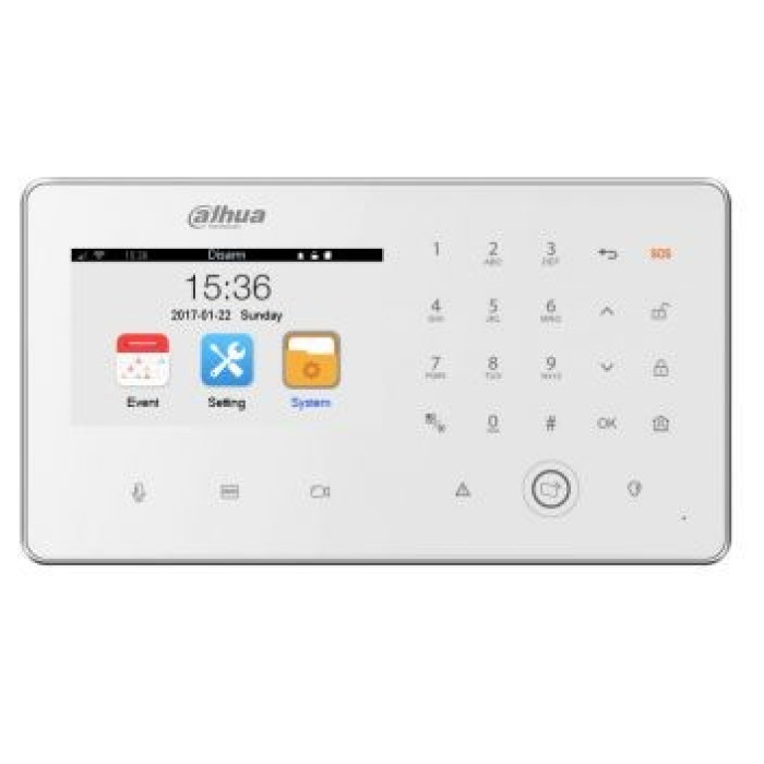 Пульт охоронної сигналізації Dahua DHI-ARC5402A-GW