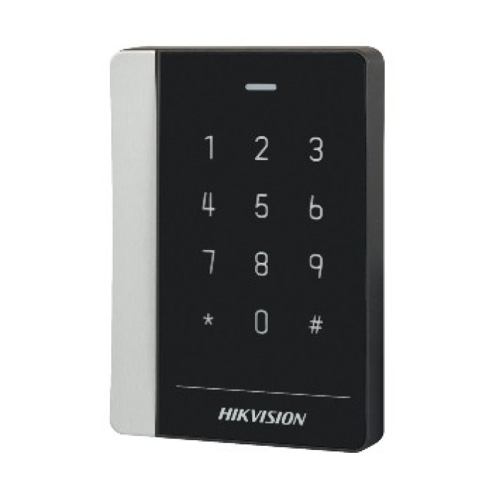 Mifare зчитувач з сенсорною клавіатурою Hikvision DS-K1102AMK
