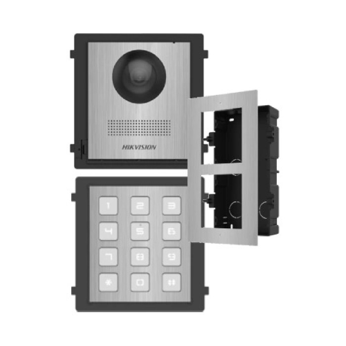 Комплект модулів Hikvision Hikvision DS-KD8003-IME1NS + DS-KD-ACF2/S + DS-KD-KP/S