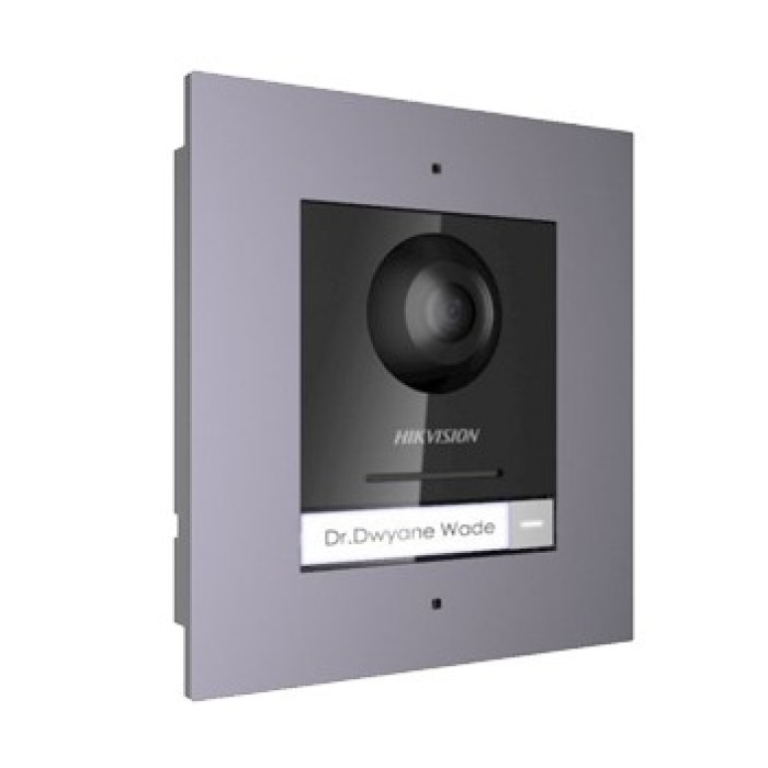Комплект модуля викличної IP панелі + врізна рамка Hikvision DS-KD8003-IME1/Flush