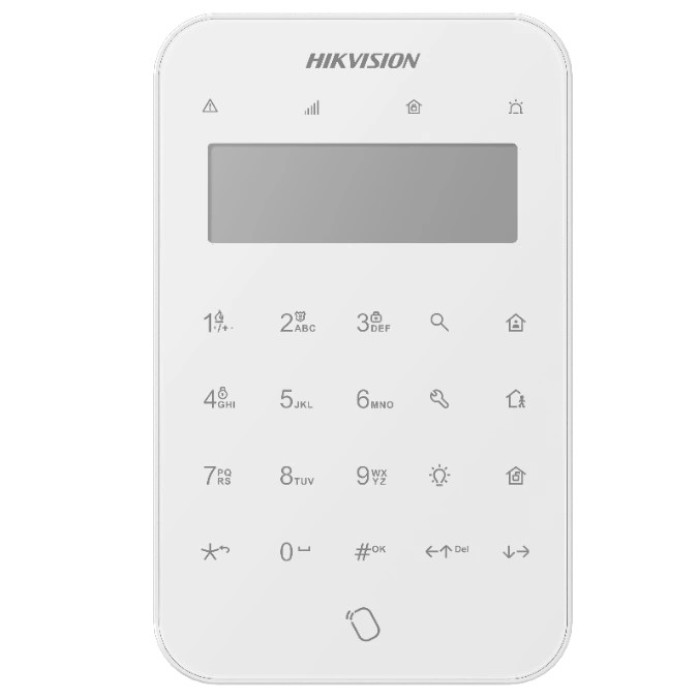 Бездротова РК-клавіатура Hikvision DS-PK1-LT-WE